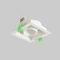 Встраиваемый светильник Crystal Lux CLT 069C1 WH