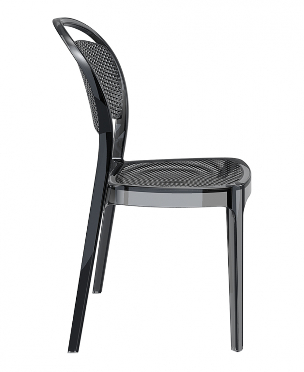 Стул прозрачный, Siesta Contract Bee, черный