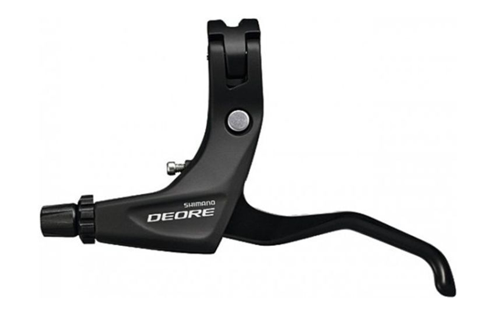 Тормозная ручка левая 2 пальца черный BL-T610 Deore V-Brake