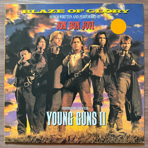 Jon Bon Jovi - Blaze Of Glory (Европа 1990г.)