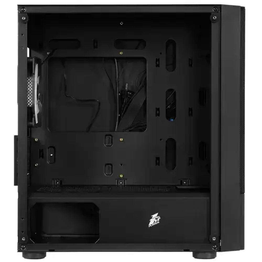 Компьютерный корпус 1STPLAYER FIREBASE X4-M TG LED Black