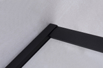 Душевой уголок Niagara Nova NG-6809-08 BLACK 100х100 профиль Черный стекло прозрачное