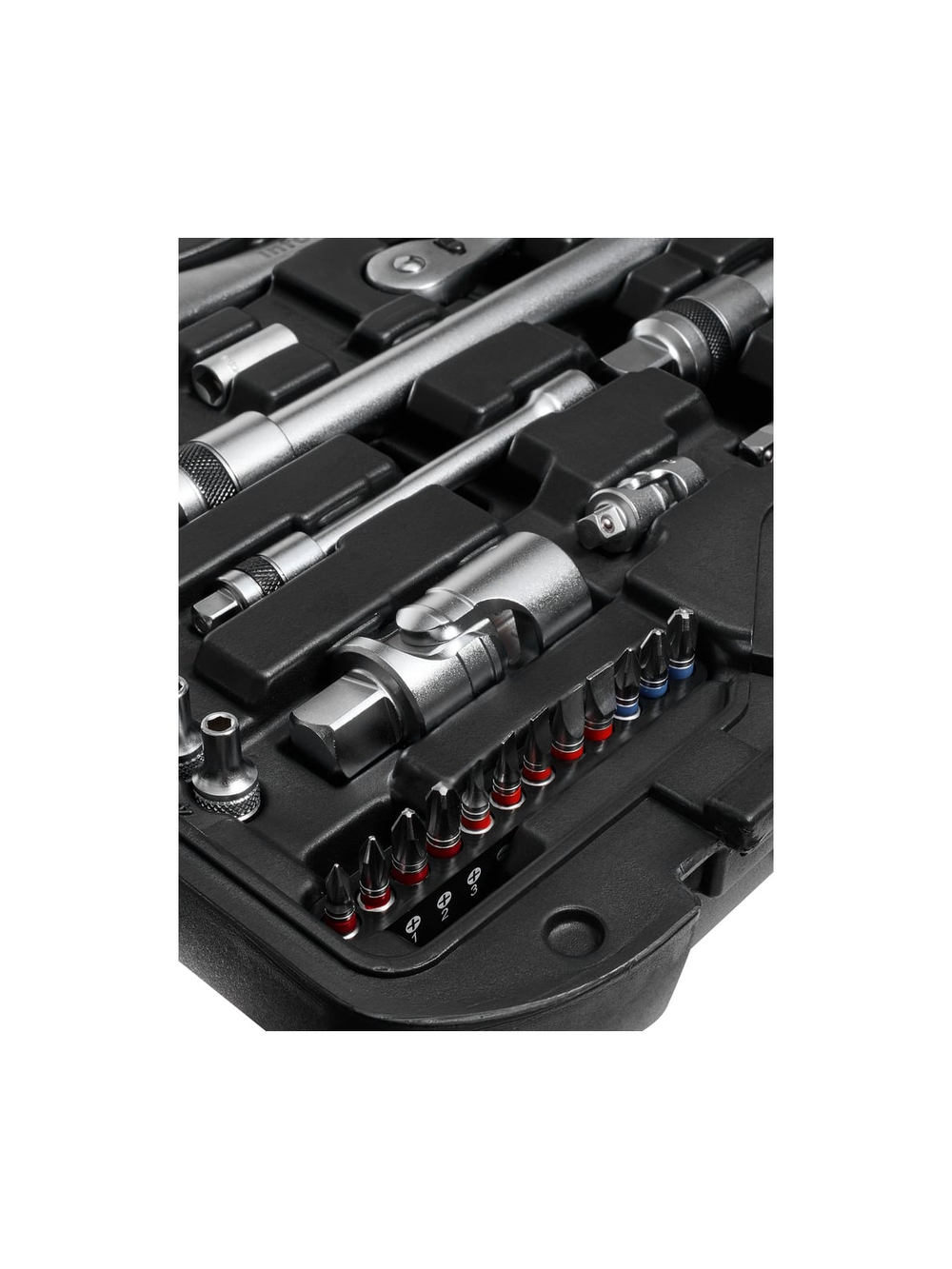 Набор инструментов Inforce 85 предметов 1/2, 1/4 Inforce, Сталь Cr-V, Профессиональный, 06-07-14