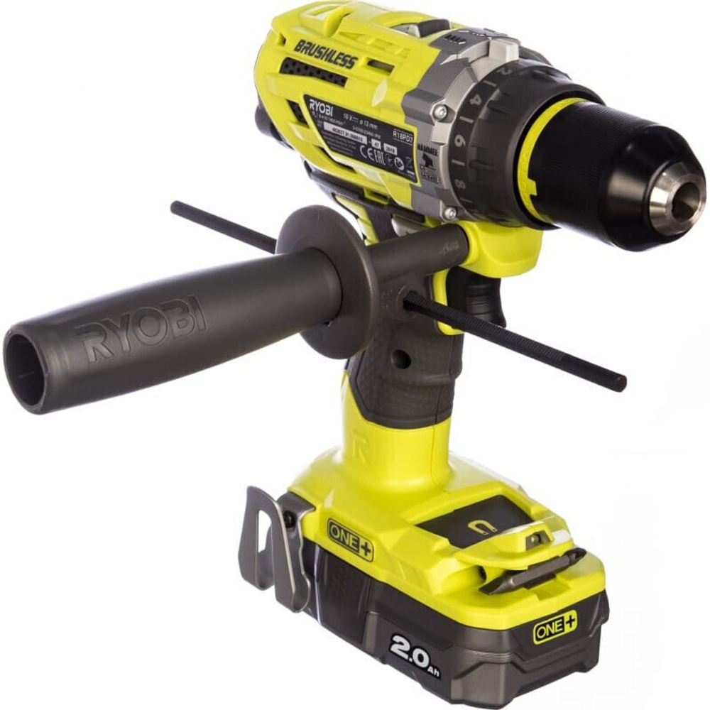 Дрель-шуруповерт ударная Ryobi One+ R18PD7-220B аккумуляторная 5133004295