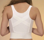 Полуграция - корректор осанки с передней застежкой Lora Tonus Elast, 85D белый