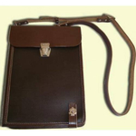 Планшет офицерский кожаный коричневый