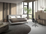 Поворотное офисное кресло Angel Cerda 4140/MLM611573 из черной ткани