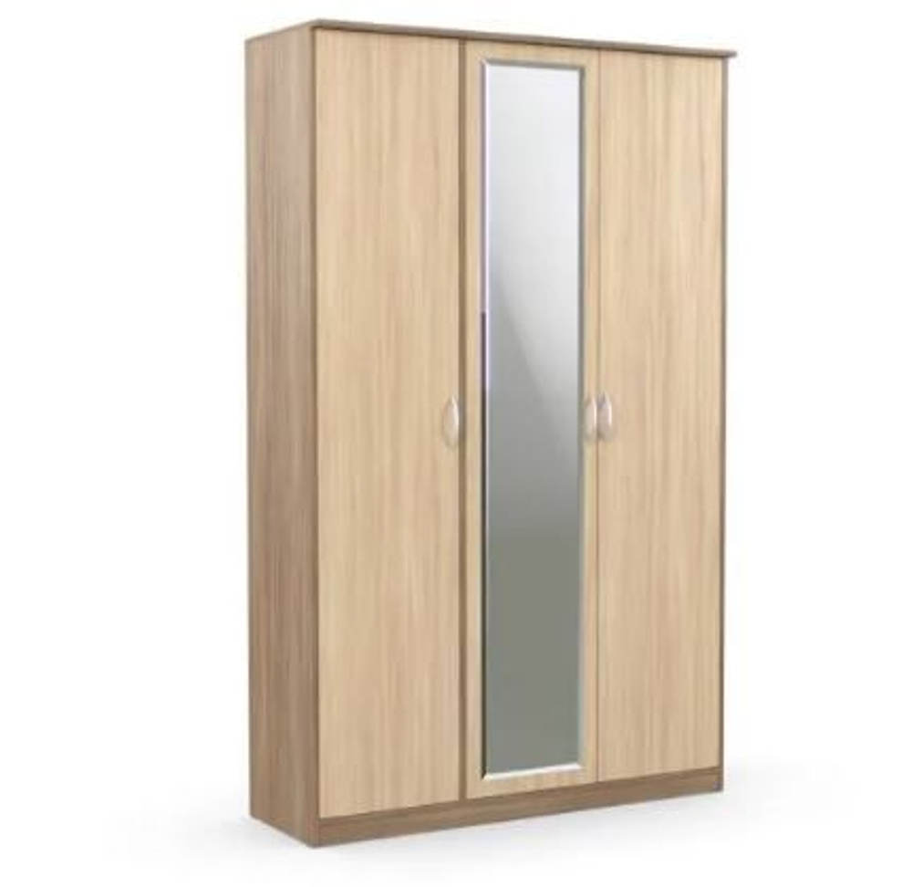 Шкаф 3-х створчатый Дуэт Люкс с зеркалом ЯШТ/ЯШС