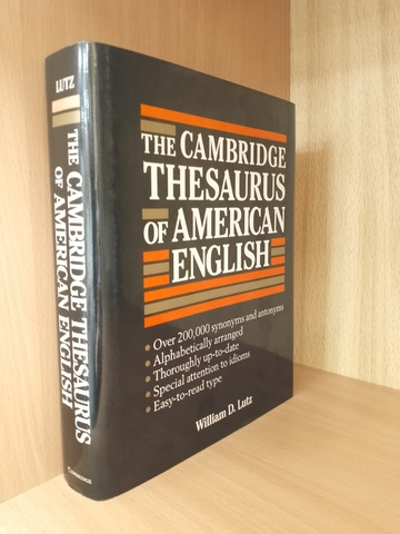 The Cambridge Thesaurus of American English