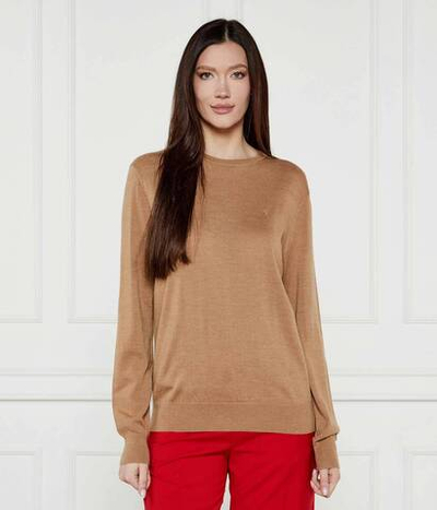 Шерстяной свитер POLO RALPH LAUREN - светло-коричневый(211956230)