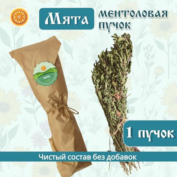 Мята ментоловая пучок.