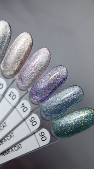 Гель лак Galaxy Nimfa Cat №02, 9g