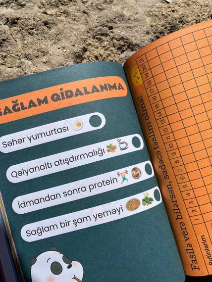 Mənim həyat tərzi planlayıcım \ My life style planner