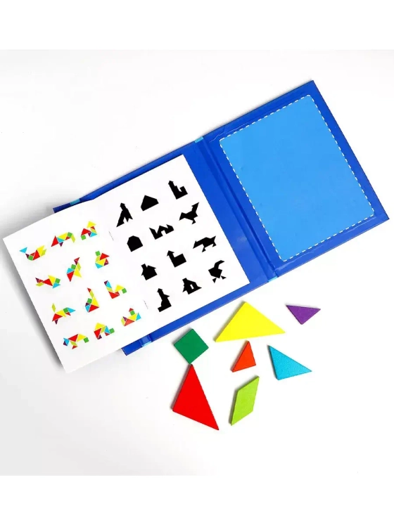 Магнитный танграм В книжке