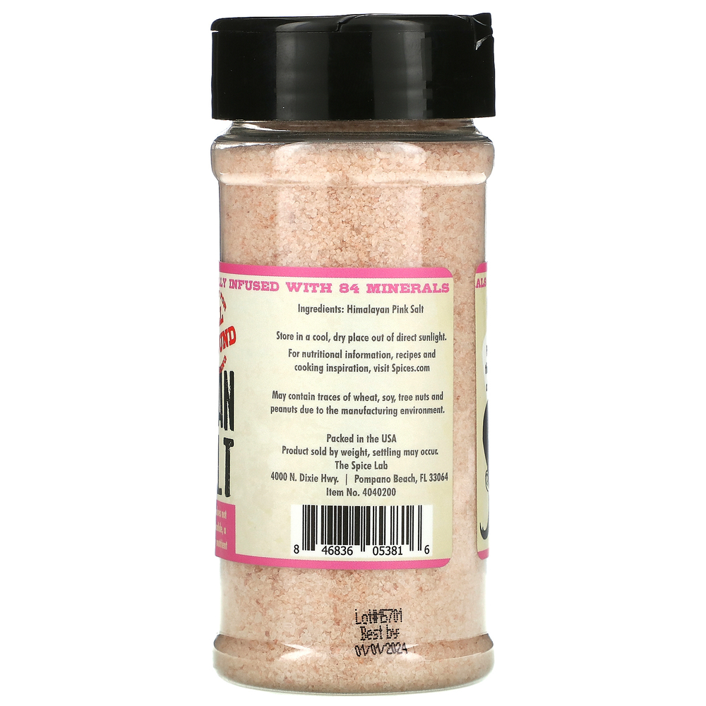 The Spice Lab, Розовая гималайская соль, мелкая порция, 255 г (9 унций)