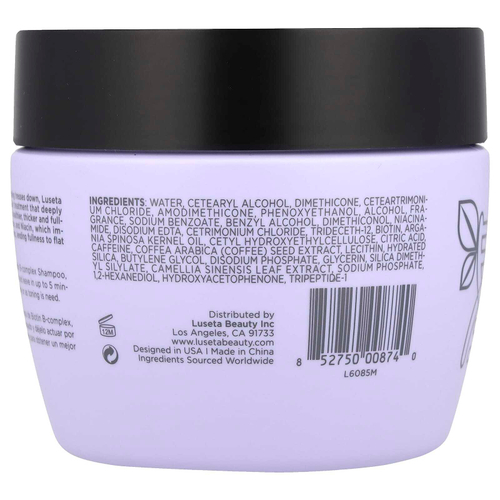 Luseta Beauty, Biotin B-Complex, восстанавливающая маска для волос, предотвращающая ломкость, 500 мл (16,9 жидк. унц.)