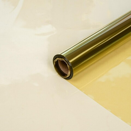 Пленка "Хрусталь" 58см*10м ЗОЛОТОЙ МЕТАЛЛ