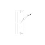 Душевая штанга 377302S