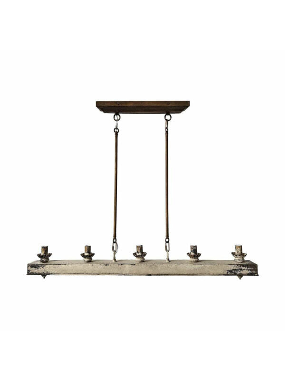 Потолочный светильник DKD Home Decor Ель Металл Vintage (111,5 x 12 x 88 cm)