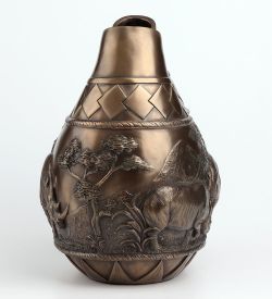 Veronese WS-1395 Ваза «Сафари - носороги»