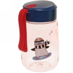 Бутылка питьевая пластиковая 380мл «Веселые зверушки»