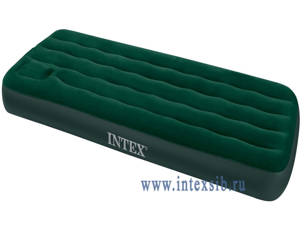 Надувной матрас Downy с ножным насосом 76х191х22см