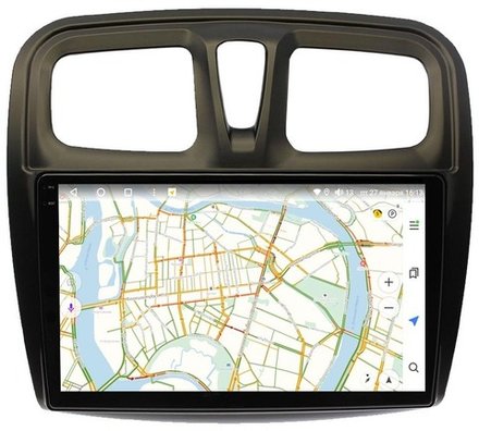 Магнитола для Renault Sandero 2015+ - Vaycar VA63-2175-2K на Android 13, 8-ядер, 2K QLED, ТОП процессор, CarPlay, 4G SIM-слот