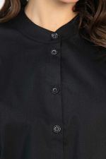 Блуза с завязками Ажур (черная) Б14387-10М LT Collection