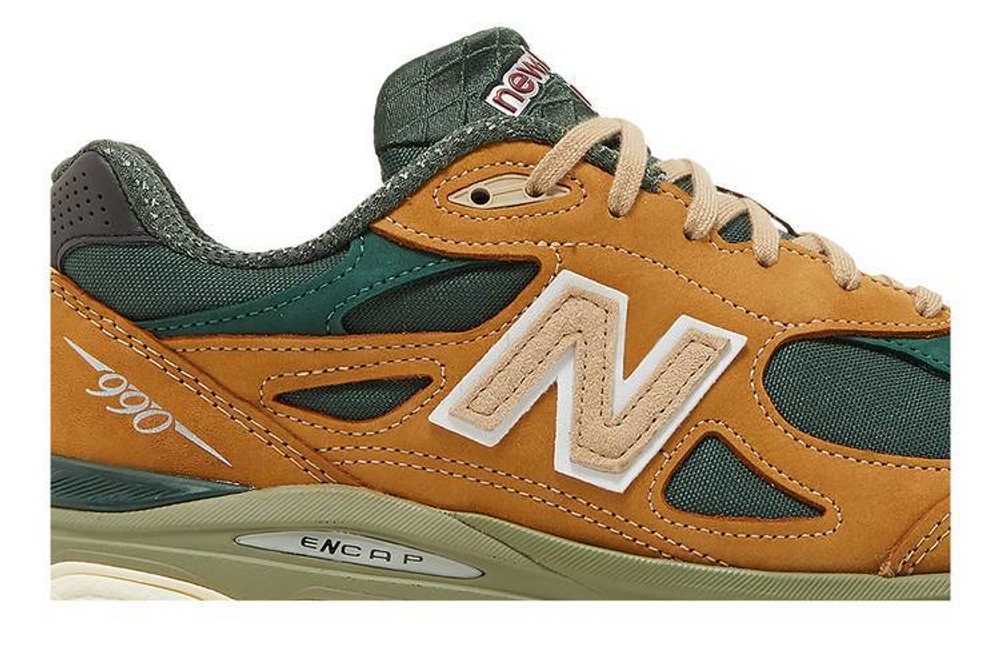 Кроссовки Teddy Santis X New Balance Nb 990 V3 "Brown Olive"