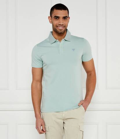 Поло NOLAN GUESS - мятный(M5GP66 J1314)