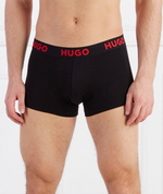 Трусики-боксеры 3шт. TRUNK TRIPLET NEBULA Hugo Bodywear - черный(50496723)