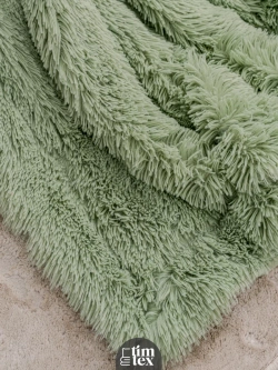 Плед евро 225х245 см пушистый