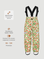 ПРЕДЗАКАЗ Брюки утеплённые демисезонные Mjölk Strawberry, утеплитель 120гр/м2