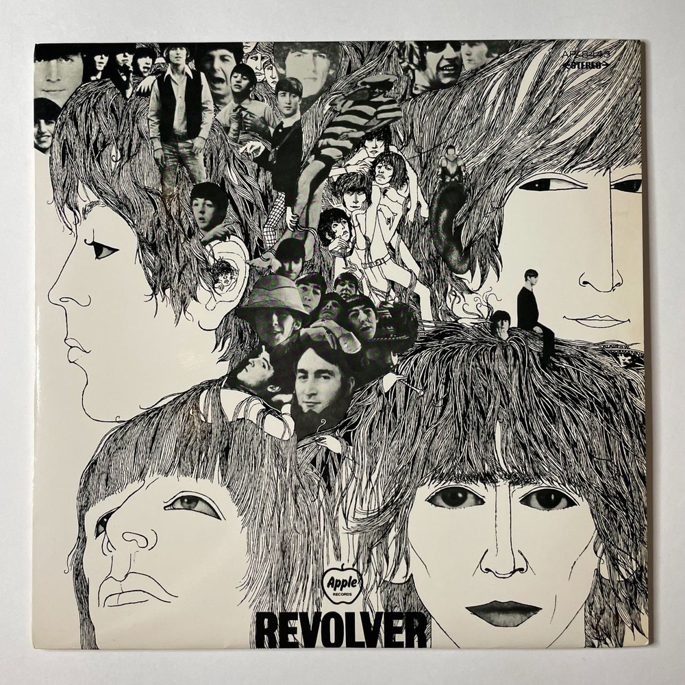 Винтажная виниловая пластинка LP The Beatles Revolver (Japan 1973) (No Obi) I Want To Tell You