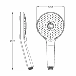 Лейка для душа LM8125C