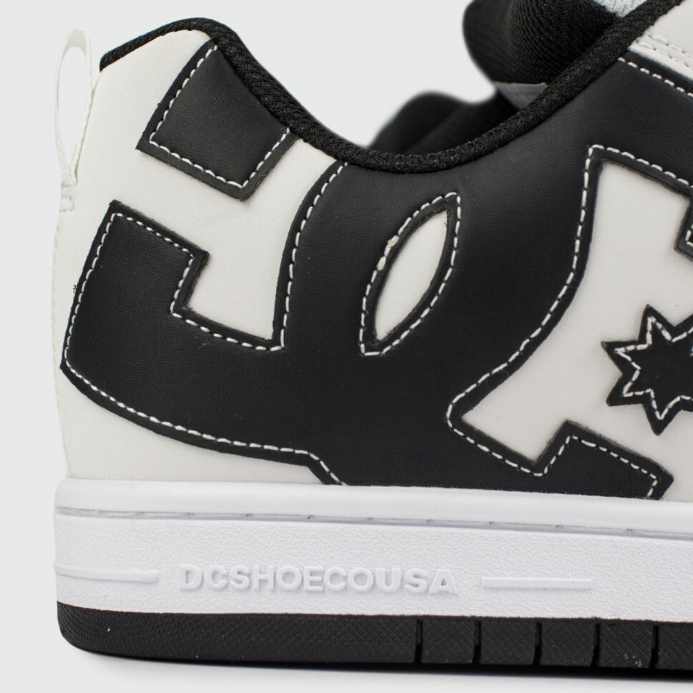 кеды DC Shoes Court Graffik White / Black Logo