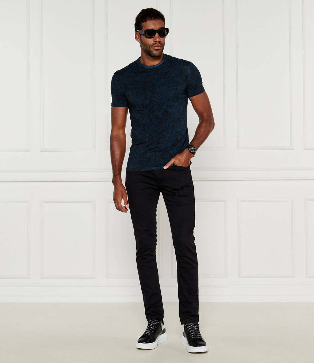 Футболка Just Cavalli - темно-синий(77OAHE00CJ112)