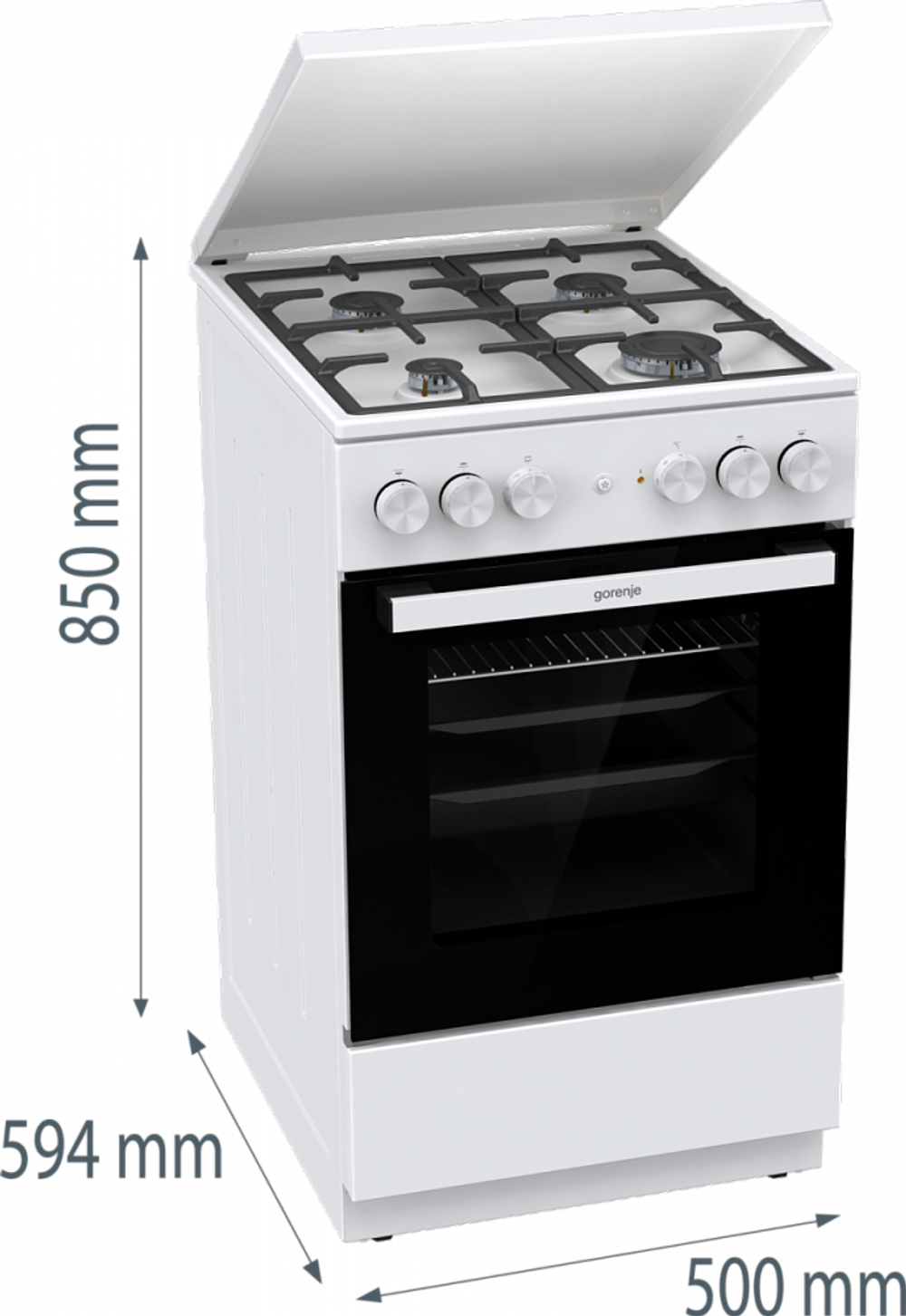 Комбинированная плита Gorenje GK5A42WF-B