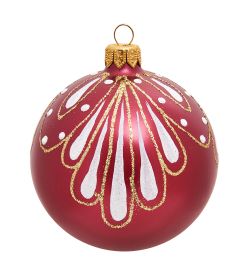 Элита НФШ-1374/5 Набор ел.украшений Шар 2шт «Перо павлина» 85 мм