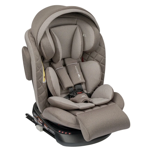 Автокресло Indigo SMART+ ISOFIX (0-36 кг) бежево-коричневый