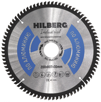 Диск пильный Hilberg Industrial Алюминий 200*30*80Т HA200