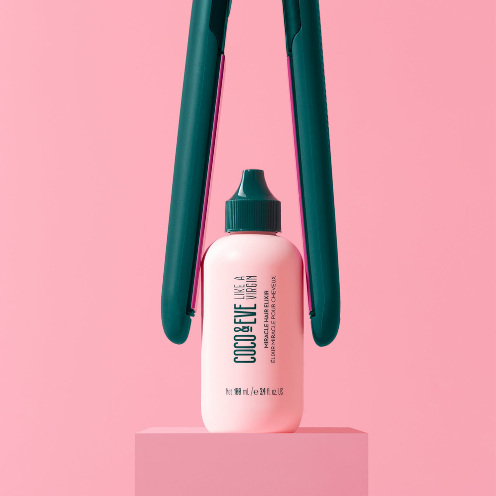 Coco & Eve Like A Virgin Miracle Hair Elixir - несмываемый эликсир для придания блеска и смягчения волос /   100  ml  / GTIN 8886482910677