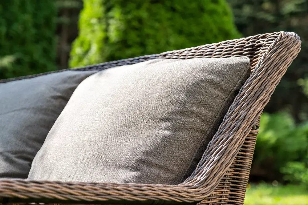 "Гляссе" лаунж-зона из искусственного ротанга, цвет коричневый