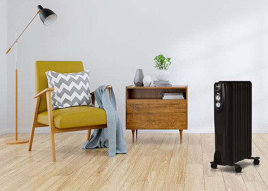 Масляный радиатор Ballu BOH/CL-09BRN black