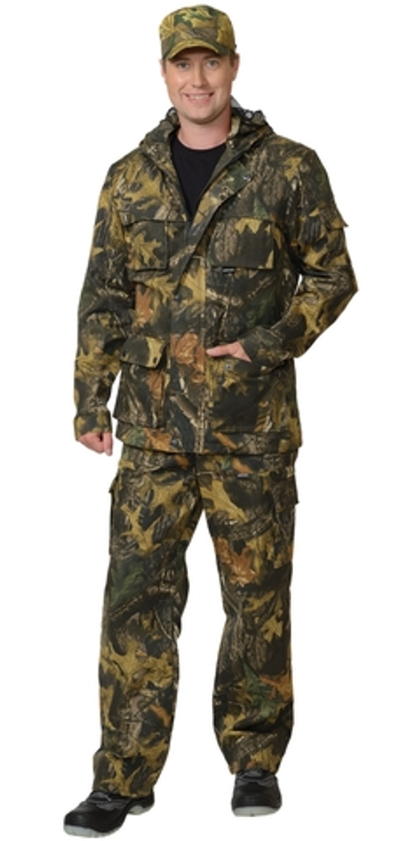 Костюм "СИРИУС-Следопыт" куртка дл., брюки (тк. Рип-стоп) КМФ Темный лес