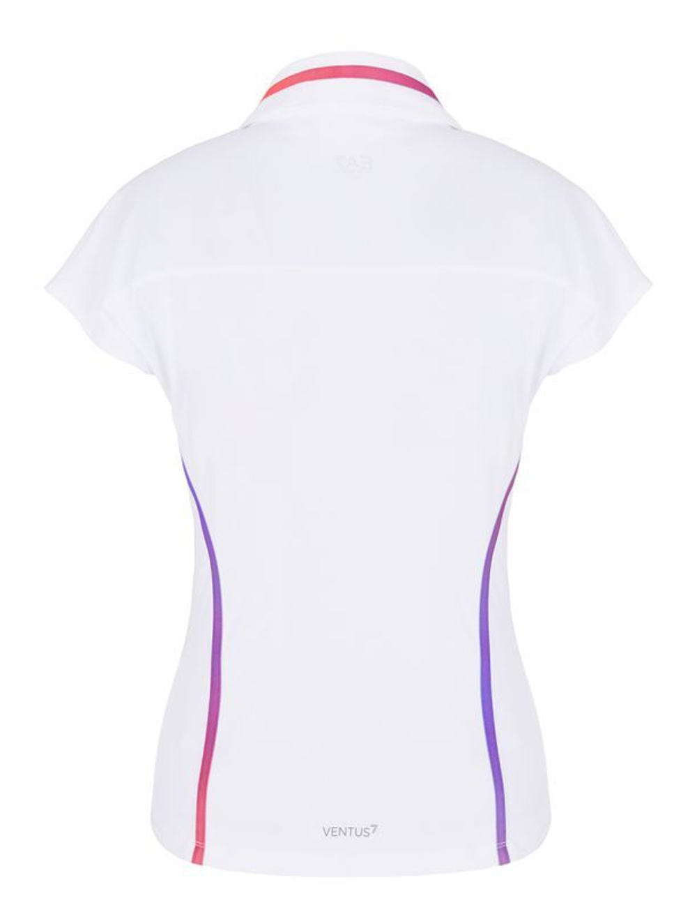 Женское поло EA7 Woman Jersey Polo Shirt - white