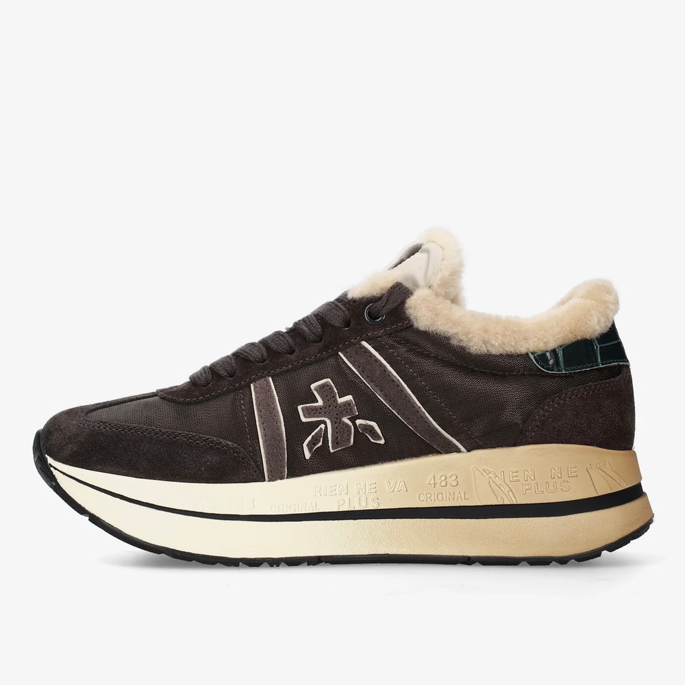 Комбинированные кроссовки Premiata Bethcoin 8505М на меху