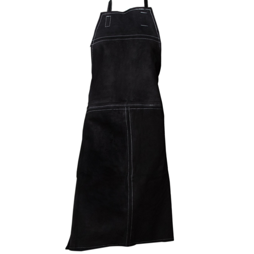 Фартук спилковый черный