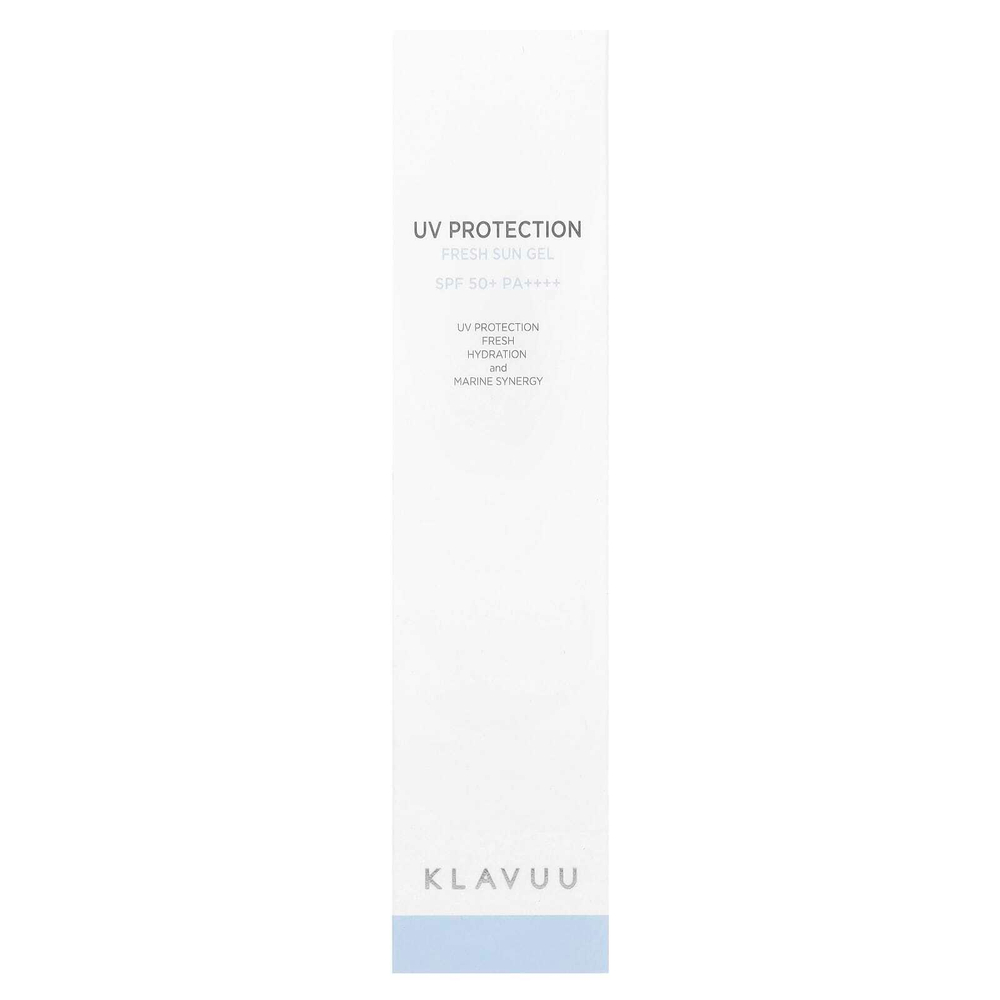 KLAVUU, Защита от ультрафиолета, свежий солнцезащитный гель, SPF 50+ PA ++++, 50 мл (1,69 жидк. унц.)