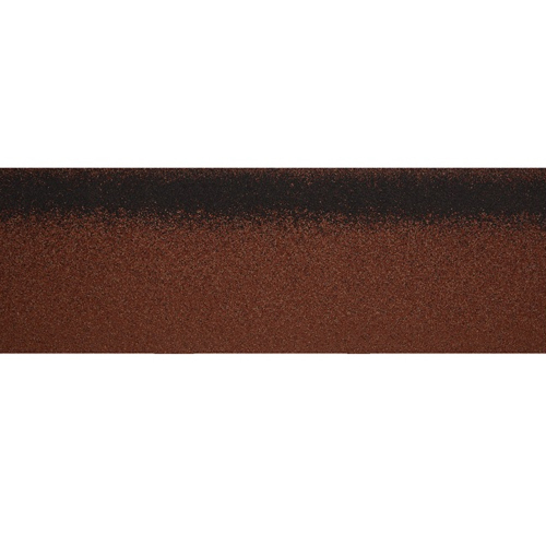 Черепица коньково-карнизная Roofshield Hip Ridge HR-9 кирпично-красная